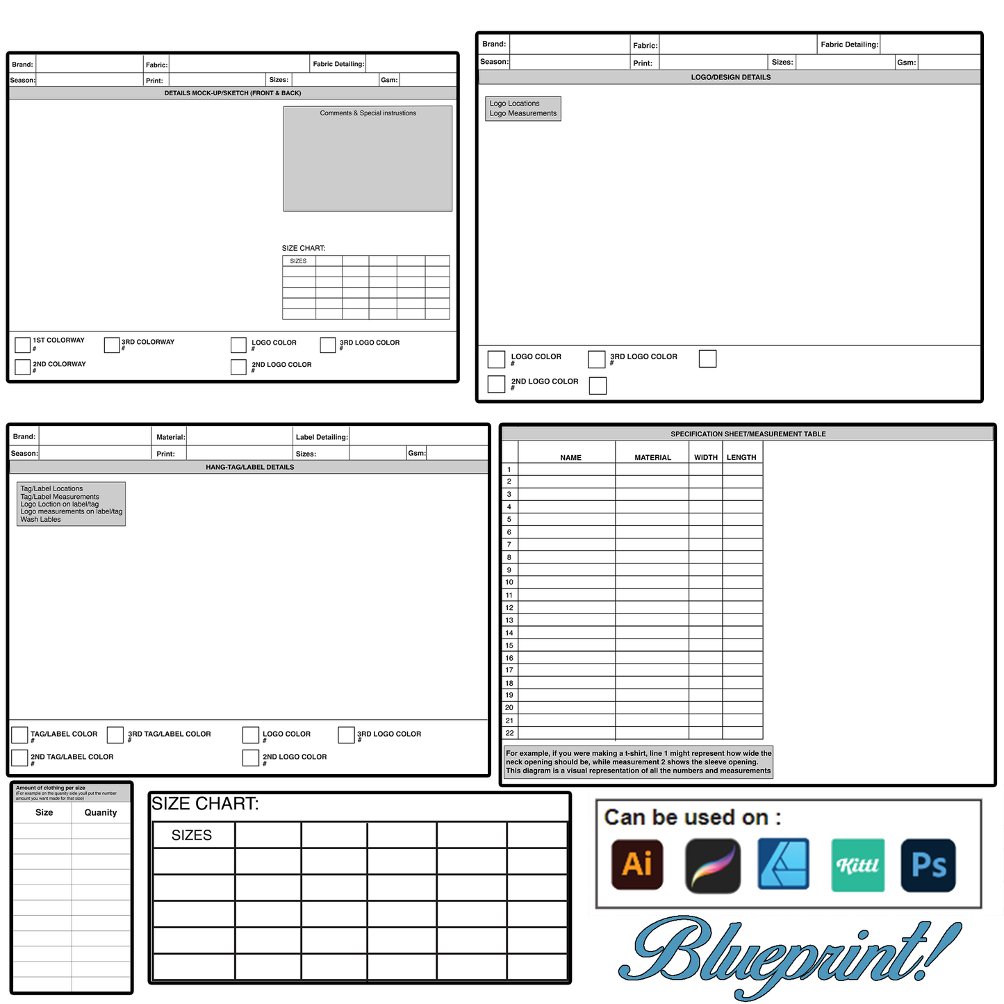 Blueprint's Tech Pack Template