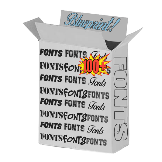 Blueprint's Fonts Pack